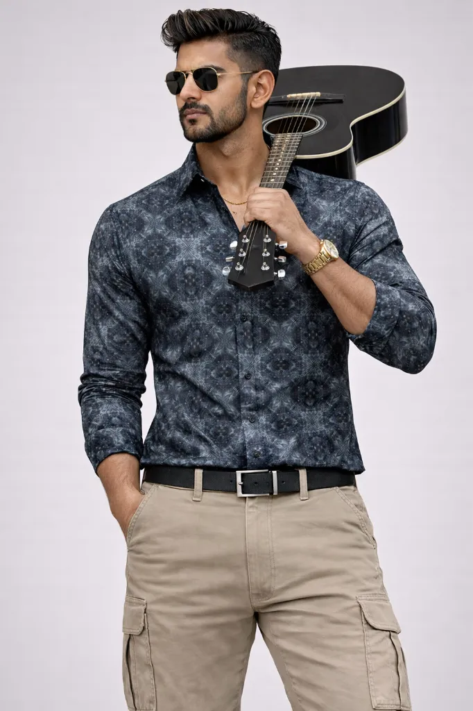 3D Blue Print (S, White)